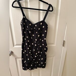 Marc by Marc Jacobs black polka dot dress